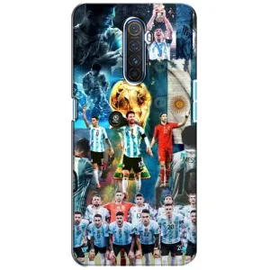 Чохли Мессі для Realme X2 Pro (AlphaPrint) (Аргентина Мессі)