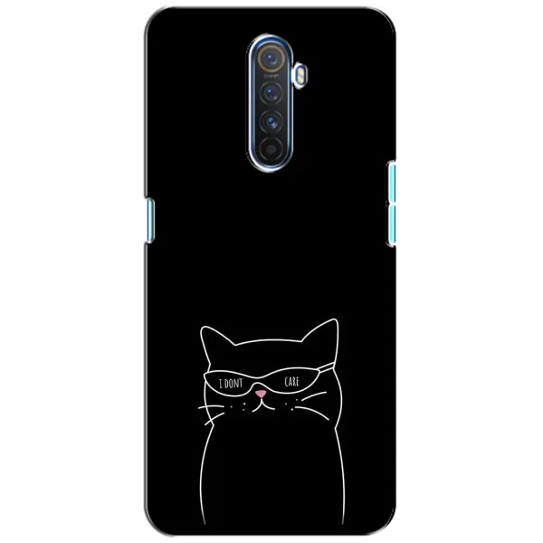 Чохол з принтом «Байдужий кіт» для Realme X2 Pro