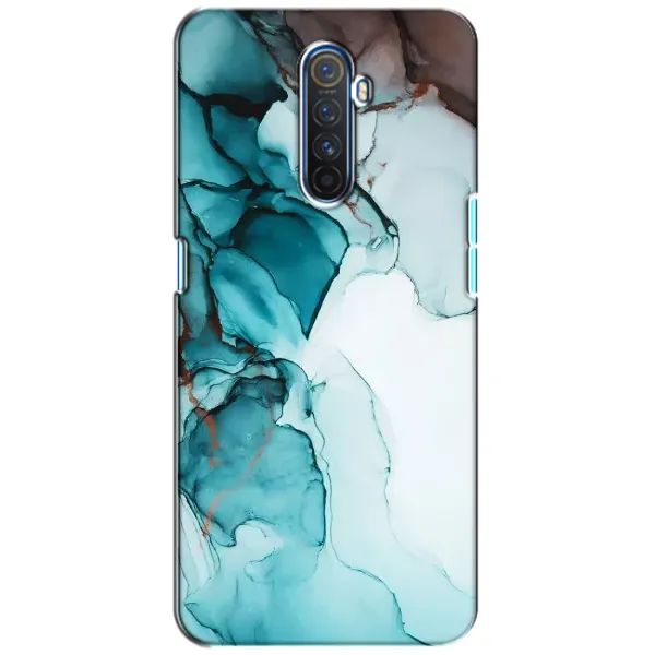 Чехол с принтом «Бирюзовый мрамор» для Realme X2 Pro