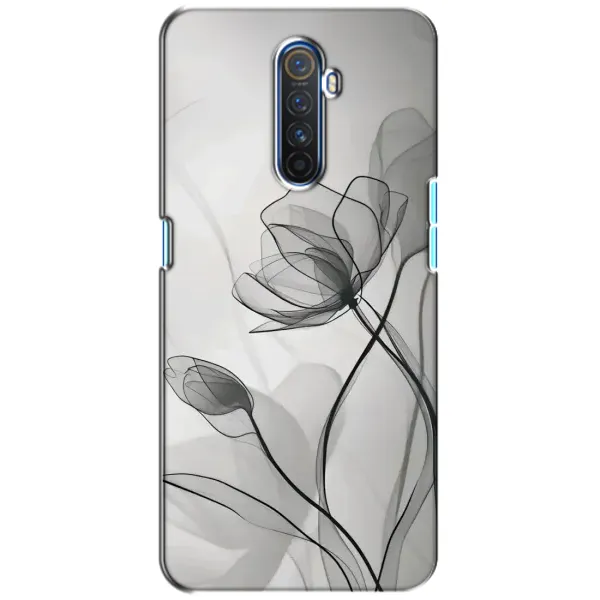 Чехол с принтом «Черные цветы» для Realme X2 Pro Чехол с принтом «Черные цветы» для Realme X2 Pro