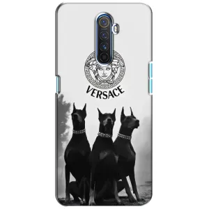 Чехол с принтом «Доберман Версаче» для Realme X2 Pro