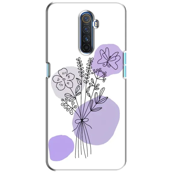 Чехол с принтом «Букет фиолетовая абстракция» для Realme X2 Pro Чехол с принтом «Букет фиолетовая абстракция» для Realme X2 Pro