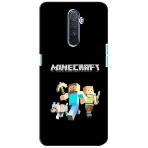 Чохол Майнкрафт на Realme X2 Pro (AlphaPrint) Minecraft (герої Minecraft)