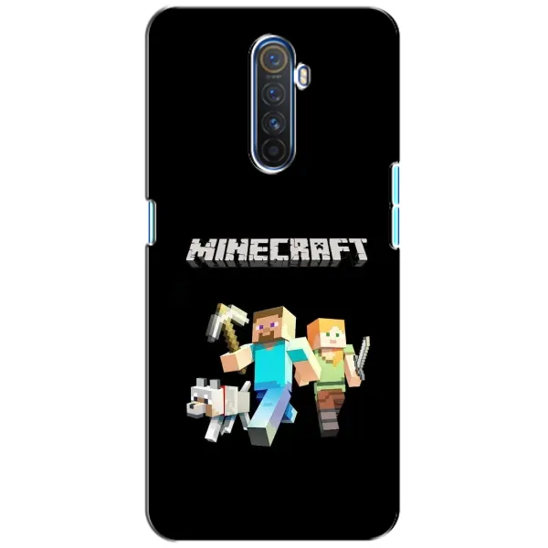Чехол с принтом «герои Minecraft» для Realme X2 Pro Чехол с принтом «герои Minecraft» для Realme X2 Pro