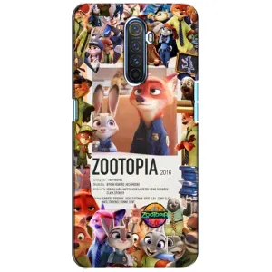 Чохол Зоотрополіс на Realme X2 Pro (Постер Зоотрополіс)