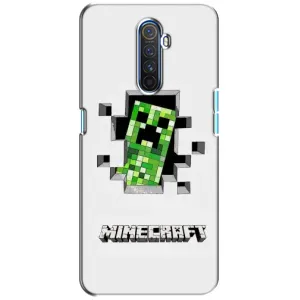 Чохол Майнкрафт на Realme X2 Pro (AlphaPrint) Minecraft (кріпер Майнкрафт)