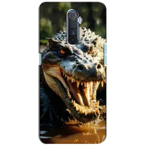 Чохол з принтом «Небезпечний крокодил» для Realme X2 Pro