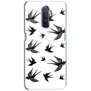 Чехол с птицами на Realme X2 Pro (VPrint)