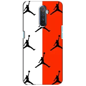 Чехлы для Realme X2 Pro - с картинкой JORDAN (AlphaPrint) (Лого Джордан)