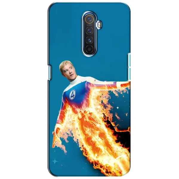 Чехол с принтом «Человек-факел в огне» для Realme X2 Pro Чехол с принтом «Человек-факел в огне» для Realme X2 Pro