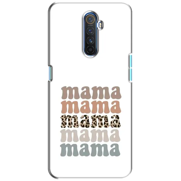 Чохол з принтом «Текстовий колаж мама» для Realme X2 Pro Чохол з принтом «Текстовий колаж мама» для Realme X2 Pro