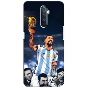 Чохли для Realme X2 Pro (Leo чемпіон) (AlphaPrint) (Мессі з кубком)
