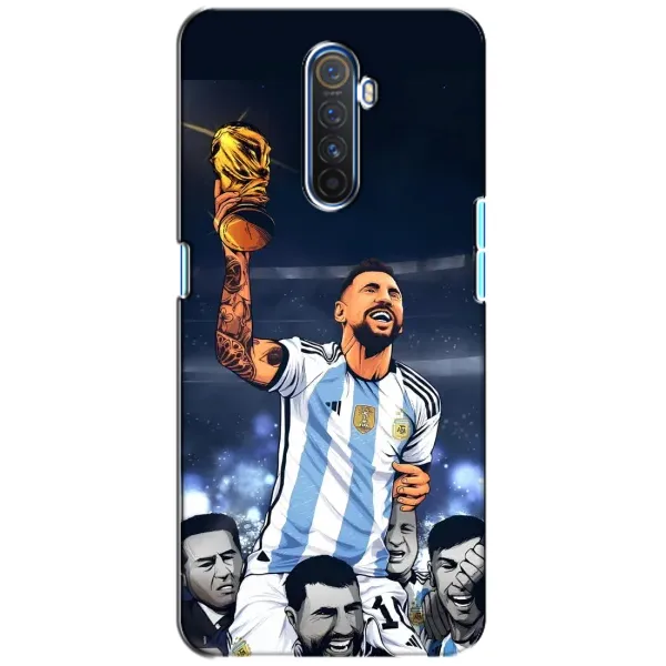 Чехол с принтом «Месси с кубком» для Realme X2 Pro Чехол с принтом «Месси с кубком» для Realme X2 Pro