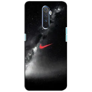 Чехол для Realme X2 Pro - с принтом Найк (AlphaPrint) (Найк красный)