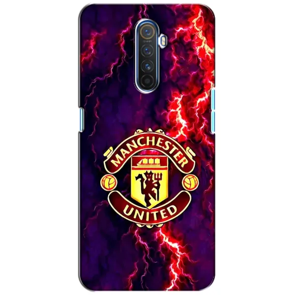 Чехол с принтом «огненный Манчестер» для Realme X2 Pro