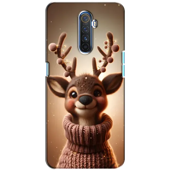 Чехол с принтом «Олень в свитере» для Realme X2 Pro Чехол с принтом «Олень в свитере» для Realme X2 Pro