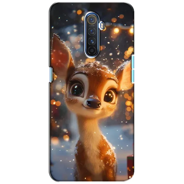 Чехол с принтом «Олененок среди гирлянд» для Realme X2 Pro Чехол с принтом «Олененок среди гирлянд» для Realme X2 Pro