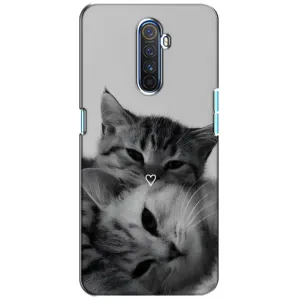 Чохол з малюнком кіт на Realme X2 Pro (Пара котів)