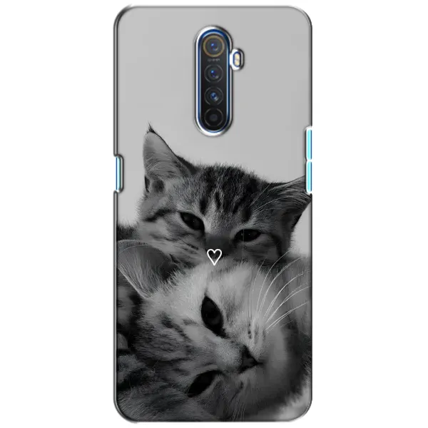 Чохол з принтом «Пара котів» для Realme X2 Pro
