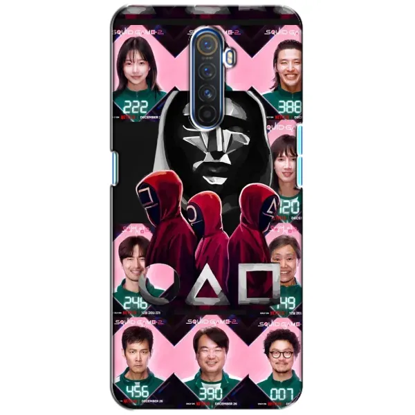 Чохол з принтом «Учасники Гра кальмара» для Realme X2 Pro
