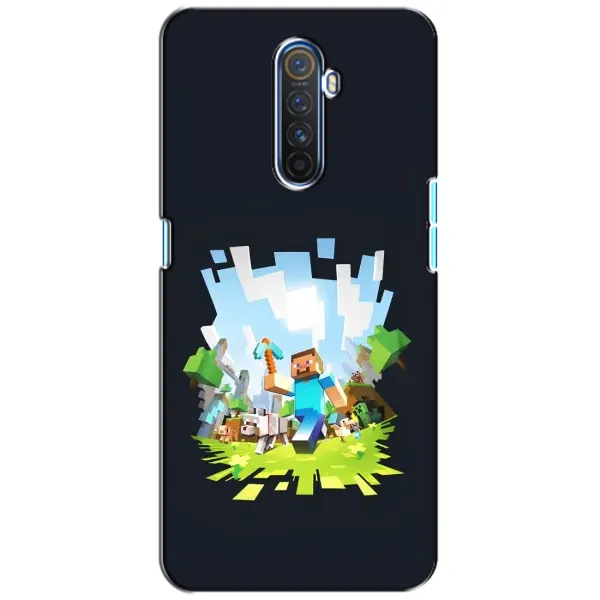 Чехол с принтом «персонажи Minecraft» для Realme X2 Pro Чехол с принтом «персонажи Minecraft» для Realme X2 Pro