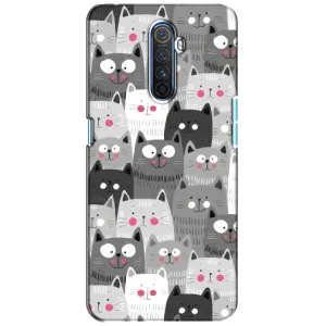 Чохли з Котиками для Realme X2 Pro (VPrint) (Мальовані котики)