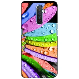 Чехлы (ART) Цветы на Realme X2 Pro (VPrint) (Семицветик)