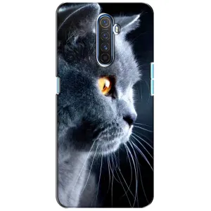 Чохли з Котиками для Realme X2 Pro (VPrint) (Сірий Кіт)