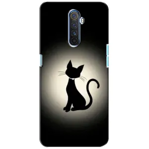 Чохол з принтом для Realme X2 Pro (AlphaPrint) Модні коти (Силует котика)