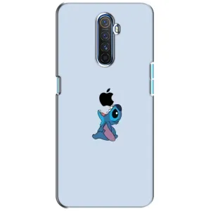 Чохол з принтом Стіч на Realme X2 Pro (Stitch apple)