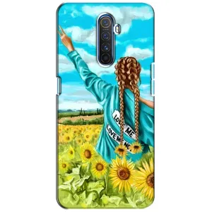 Чохол для Патріота України Realme X2 Pro - (AlphaPrint) (Україночка)