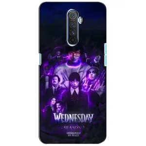 Чохол з дизайном Венздей 2 на Realme X2 Pro (Фіолетова магія Венздей)