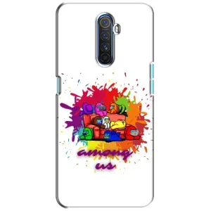 Чохли Амонг Ас для Realme X2 Pro (AlphaPrint) (Яскравий АмонгАс)