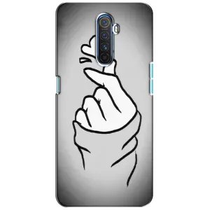 Чехол с принтом «Значок Love» для Realme X2 Pro