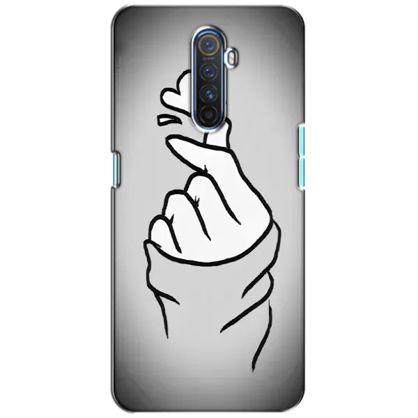 Чехол с принтом «Значок Love» для Realme X2 Pro