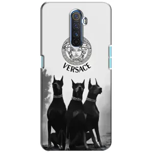 Чехол с принтом «Доберман Версаче» для Realme X2 Pro