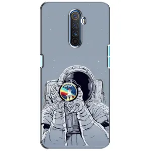 Чохол NASA для Realme X2 Pro (AlphaPrint) (Космонавт фото)