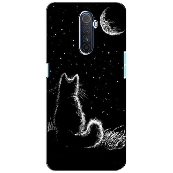 Чехол с принтом «Котик и луна» для Realme X2 Pro Чехол с принтом «Котик и луна» для Realme X2 Pro