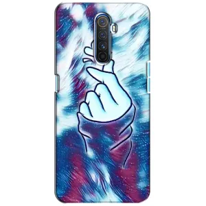 Чехол с принтом «Радужное сердце» для Realme X2 Pro
