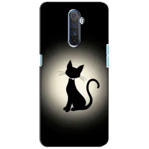 Чохол з принтом для Realme X2 Pro (AlphaPrint) Модні коти (Силует котика)