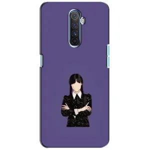 Чохли Венсдей на Realme X2 Pro Уенсдей (AlphaPrint) (Венздей у чорному)