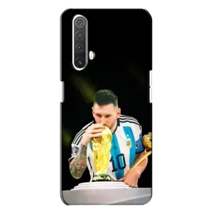 Чехлы для Realme X3 (Leo чемпион) (AlphaPrint) (Кубок Месси)