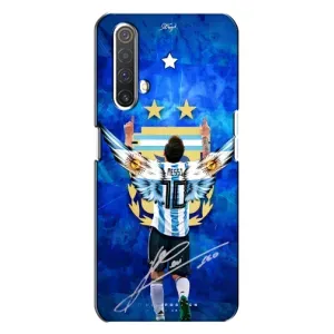 Чехлы для Realme X3 (Leo чемпион) (AlphaPrint) (Месси сборная)