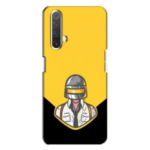 Чехол PUBG для Реалми Х3 (AlphaPrint) (Пабг в шлеме)