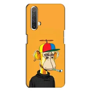 Чехлы с Обезьянами NFT для Realme X3 (AlphaPrint) (Скучающая Обезьяна NFT)