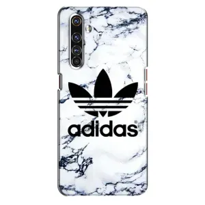 Чехлы Адидас для Realme X50 Pro (AlphaPrint) (Адидас на мраморе)