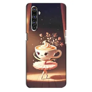 Чехол с мемом Тралалело тралала на Realme X50 Pro (Балерина капучина)