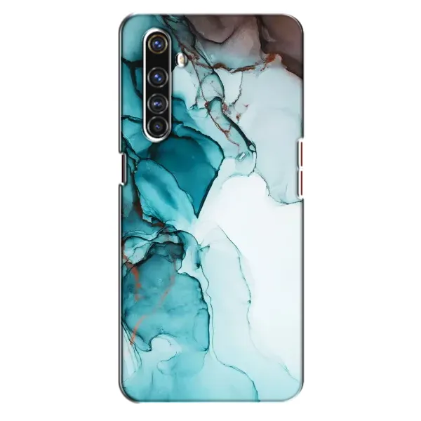 Чехол с принтом «Бирюзовый мрамор» для Realme X50 Pro Чехол с принтом «Бирюзовый мрамор» для Realme X50 Pro