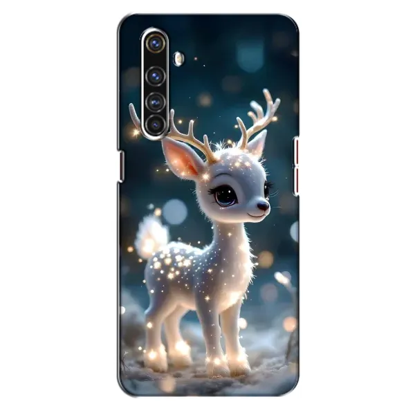 Чехол с принтом «Блестящий олененок» для Realme X50 Pro