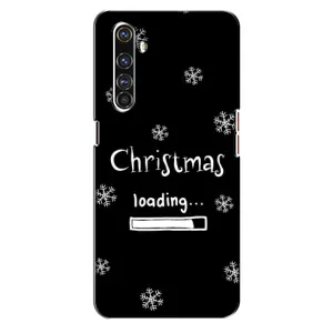 Рождественские, Праздничные Чехлы для Реалми Х50 Про (Christmas loading)